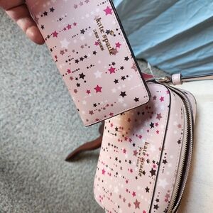 Kate Spade Pink Star Wallet and Bag Set